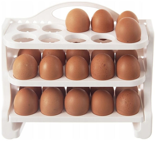 Orion Eierfächer Kühlschrank-Organisatoren für 30 Eier 28x10x22.5cm