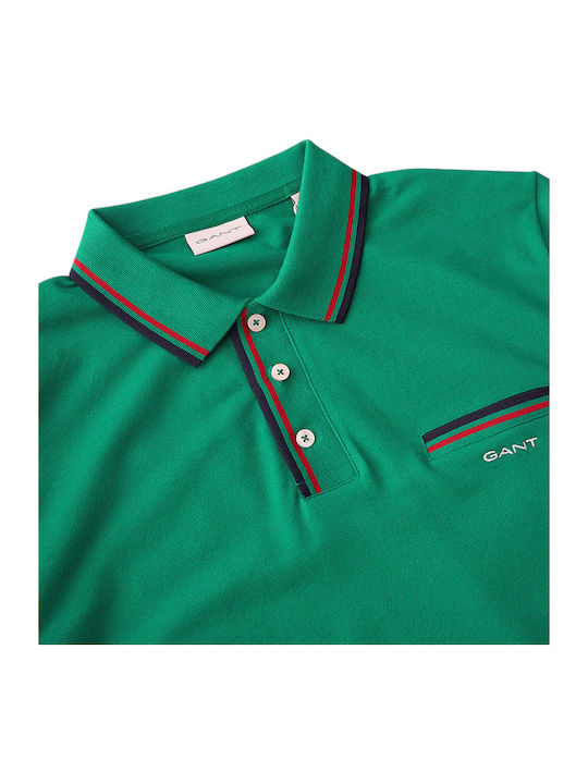 Herrenbluse Kurzarm Grüne
