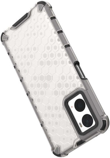 HQWear Back Cover Plastic / Silicone Black (Realme 9iOppo A76)