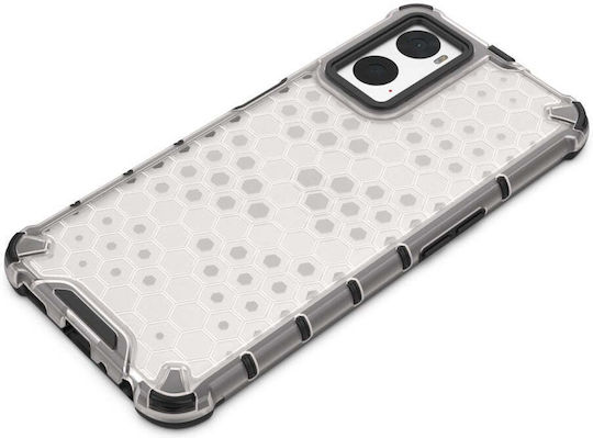 HQWear Back Cover Plastic / Silicone Black (Realme 9iOppo A76)