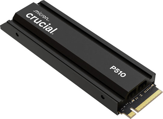 Crucial P510 Gen5 SSD 1TB Тип M.2 с PCI Express 5.0 и Охладител CT1000P510SSD5