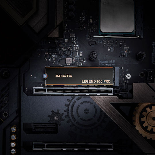 Adata Legend 900 Pro SSD 2TB Тип M.2 с Връзка PCI Express 4.0 Съвместим с PlayStation 5 SLEG-900P-2TCS