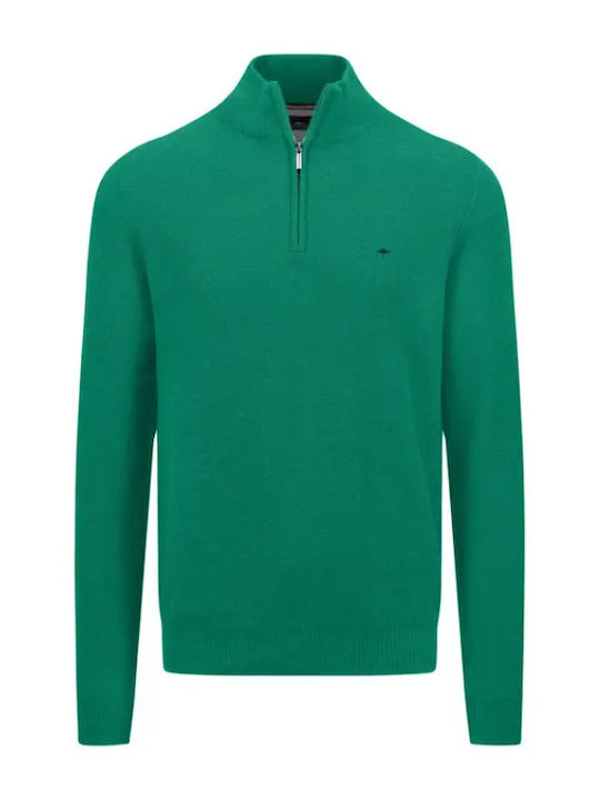 Troyer Long Sleeve Sweater Green