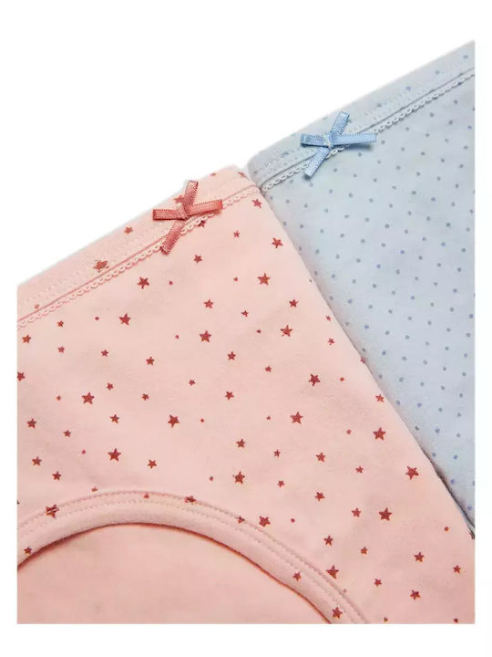 Ysabel Mora Set chiloței pentru copii Salmon-light blue