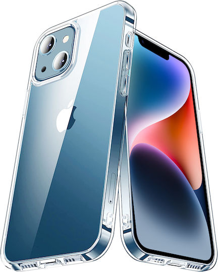 Erbord Back Cover Σιλικόνης 2mm Διάφανο (iPhone 14)
