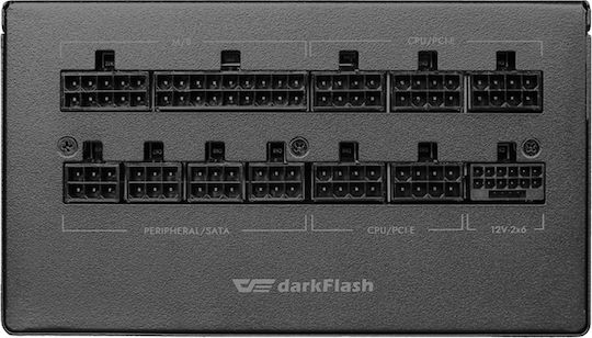 Darkflash PMT 850W Schwarz Computer-Netzteil Vollständig modular 80 Plus Gold