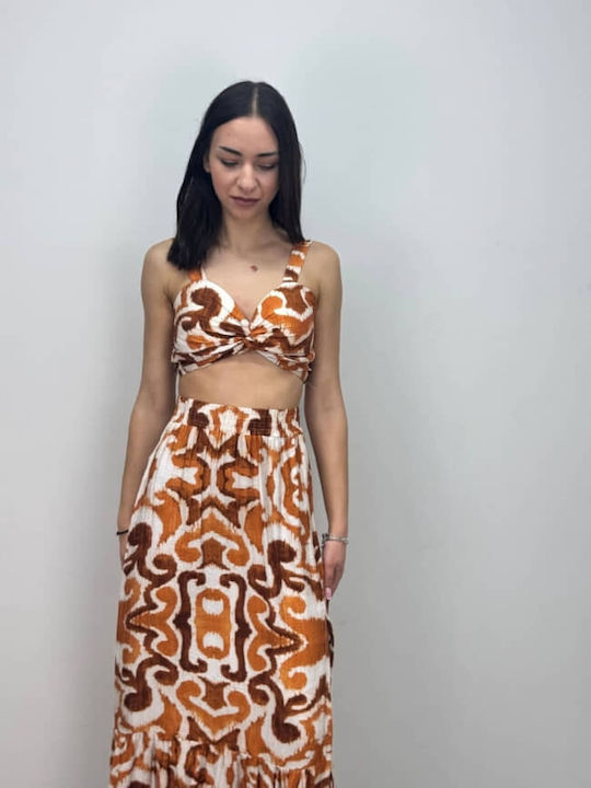 Set mit Rock Orange