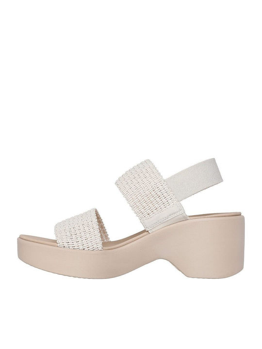 Skechers Cali Day Sandalen Weiß Skechers Cali Day Sandalen Weiß