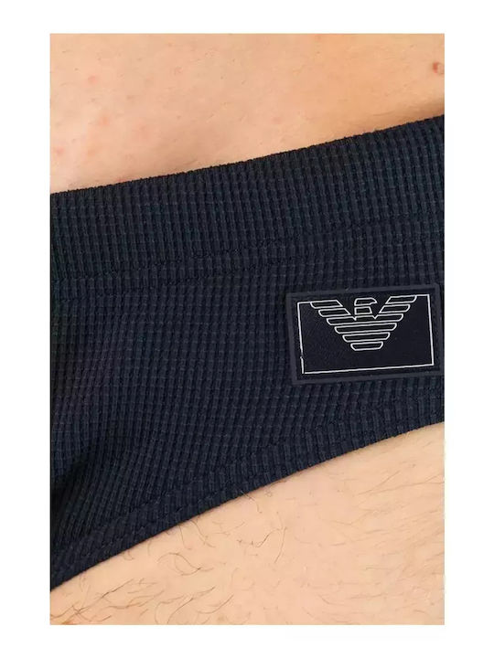Herren Badebekleidung Slip Armani Blu
