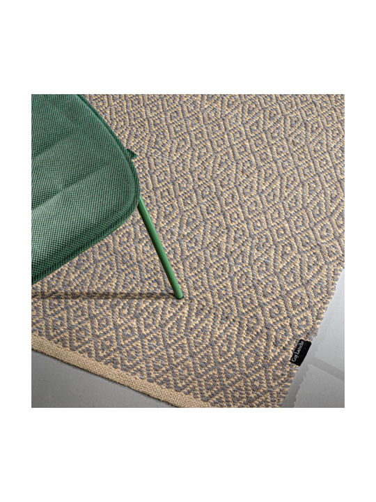 Guy Laroche Vivendi Teppich Rechteckig Synthetisch,Polyester/Cotton/Leather Taupe