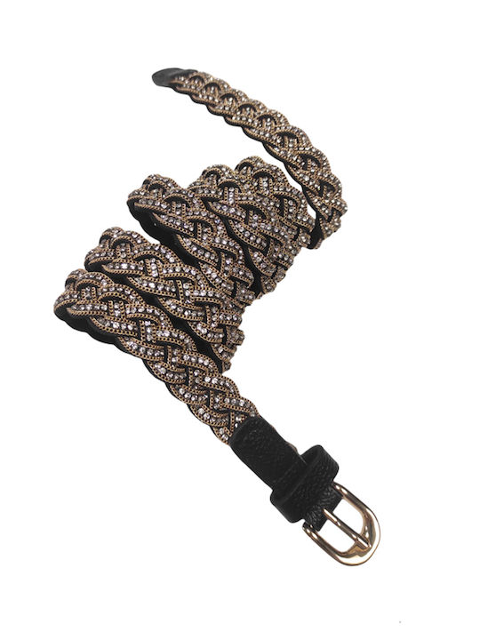 Leather Women's Belt Black