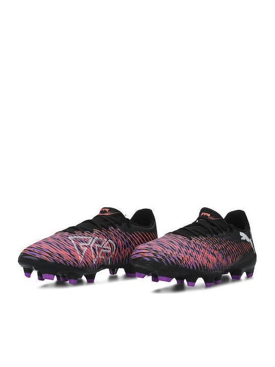 8 Play Kids Molded Soccer Shoes Black