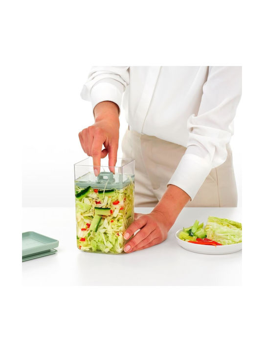Brabantia Vase General Use with Lid Plastic Transparent 1600ml
