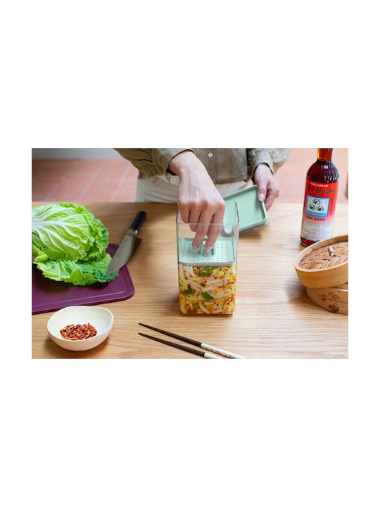 Brabantia Vase General Use with Lid Plastic Transparent 1600ml