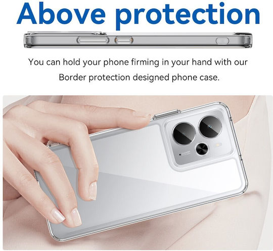 Acrylic Back Cover Plastic Transparent (Xiaomi 14TRealme 14T)
