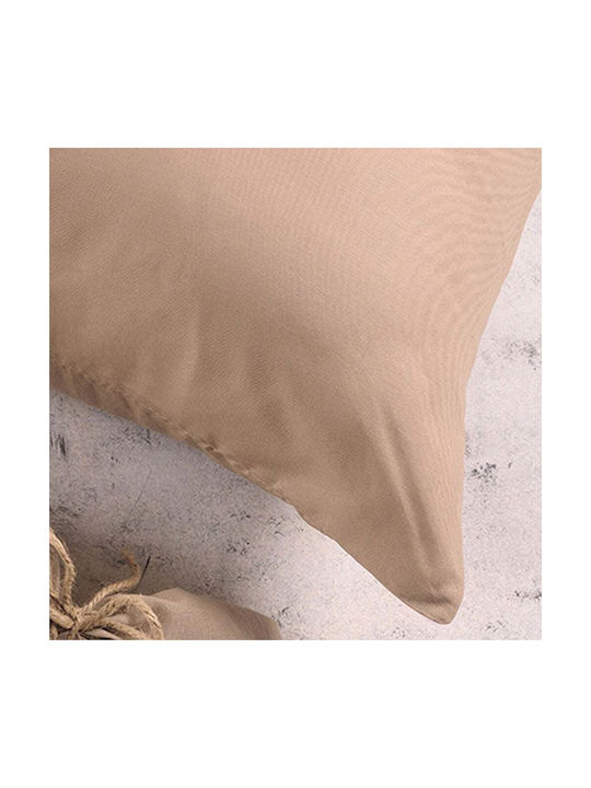 Melinen Сет Калъфки за Възглавници Бежов 50x70см.
