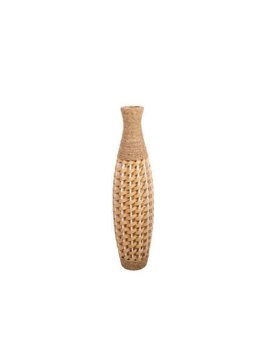 Bodenvasen Alexandra House Living Braun PVC Naturfaser 28 X 100 X 28 Cm
