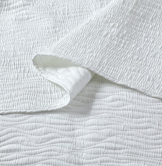 Liolios Home La Nostra Подредба Покривало Кингсайз Off White 220x240см 3бр