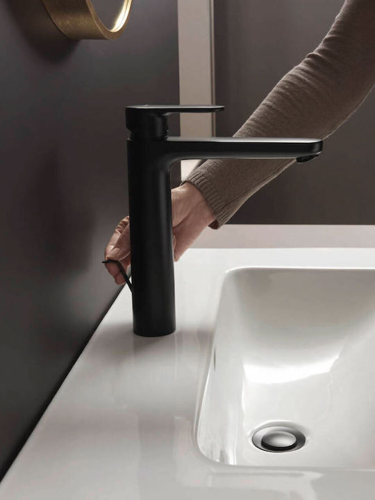 Hansgrohe Vernis Αναμεικτική Μπαταρία Νιπτήρα Μαύρη
