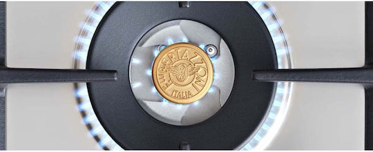 Bertazzoni Εστία Υγραερίου Αυτόνομη Inox 60.2x52.2εκ. Ασημί