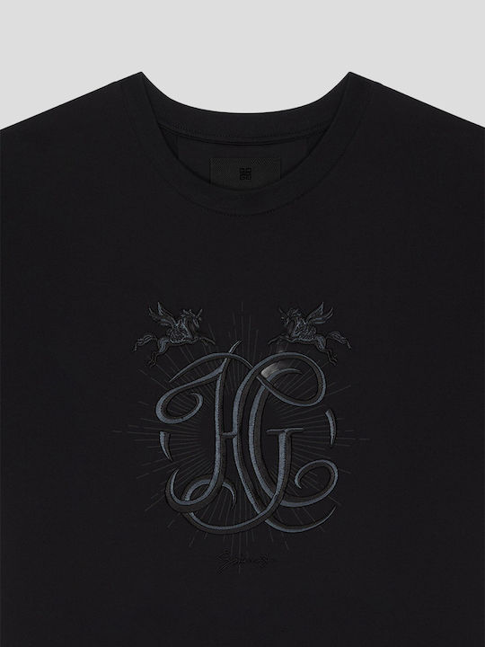 T-shirt Μαύρο