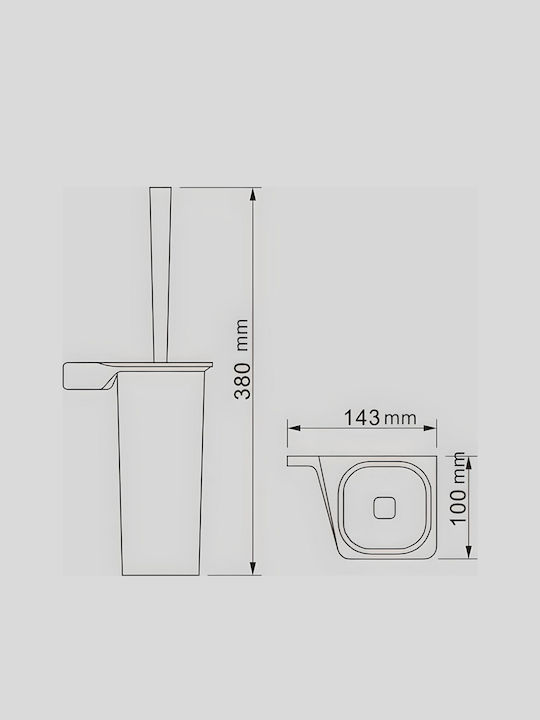 Inter Ceramic Ica 2894GOLD Металик Банята на Пингал Златист