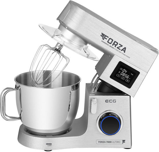 ECG Forza 7800 Ultimo Scuro FORZA7800 Mixează 1800W cu Vas din Oțel Inoxidabil 8lt
