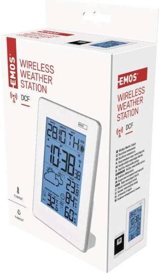 Wetterstation Weiß Kabelloser Unabhängiger Sensor E3003 Emos E3003 Weiß