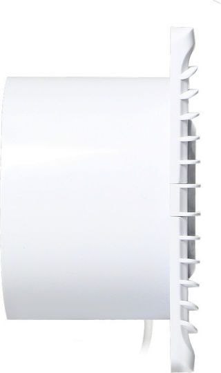 Orno Wall-mounted Ventilator Bathroom 100mm White