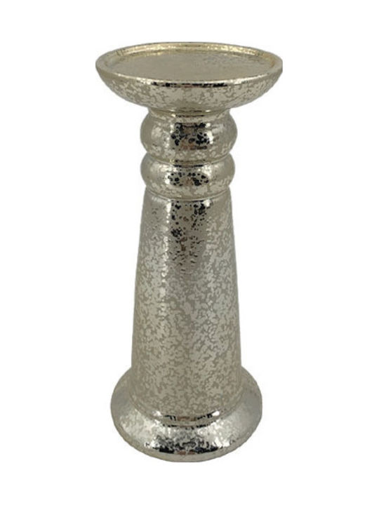 Marhome Dekorative Platte Keramik Gold 1Stück 25x25x5cm Marhome Dekorative Platte Keramik Gold 1Stück 25x25x5cm