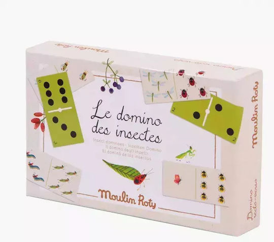 Brettspiel Domino - Insects Moulin Roty