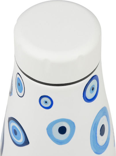 Estia Travel Flask Save the Aegean Flasche Thermosflasche Rostfreier Stahl BPA Frei 500ml SPIRIT LUCK