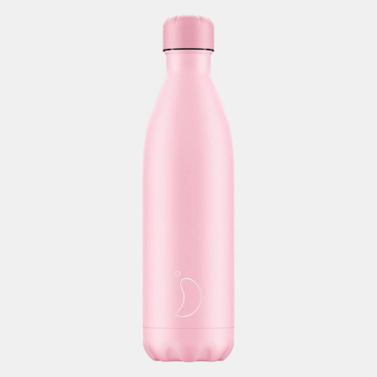 Chilly's Original Series All Pastel Bottle Thermos Stainless Steel BPA Free 750ml Pastel Pink