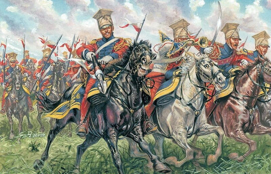 Italeri Φιγούρες Μοντελισμού Polish-dutch Lancers Napoleonic Wars 1:72 No.6039