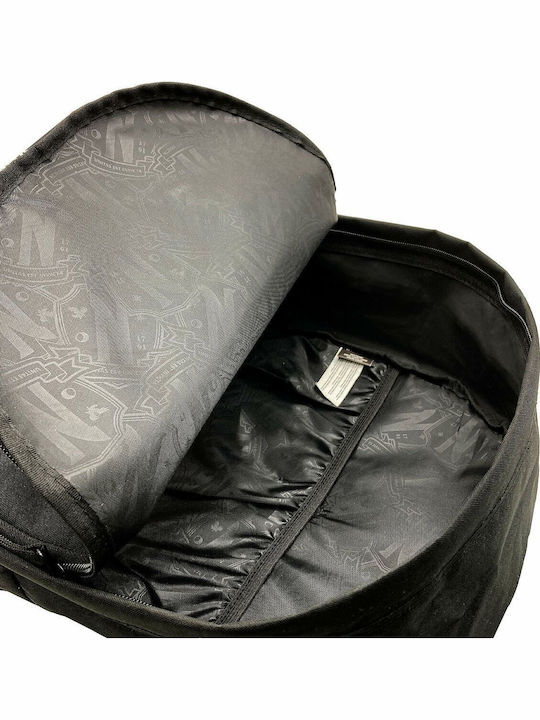 TOYBAGS Σχολική Τσάντα Πλάτης Γυμνασίου - Λυκείου Μαύρη