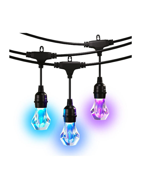 55 Λαμπάκια LED 15μ. RGB σε Σειρά