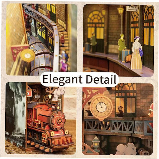 Puzzle 3d Βιβλιοστάτης Βοοκ Nook Βιβλιοστάτης Steam Age 164 Τμχ