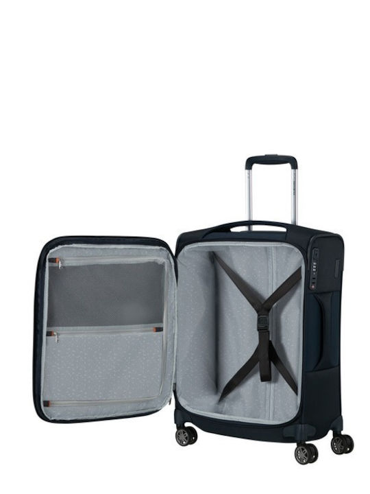 Samsonite RELITE Μεγάλη Βαλίτσα Ταξιδίου Μπλε με 4 Ρόδες