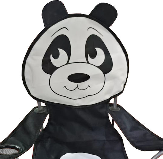 Campus Child Chair Beach Black Waterproof Panda