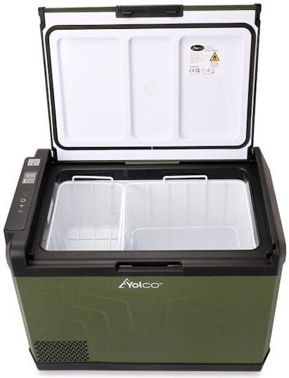 Yolco Tragbares Kühlschrank Elektrisch 47lt 12V / 230V Grüne