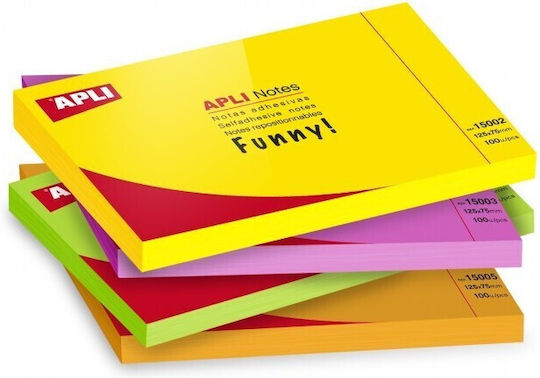 Sticky Notes Funny Pink Neon 15003 Apli 8410782150039
