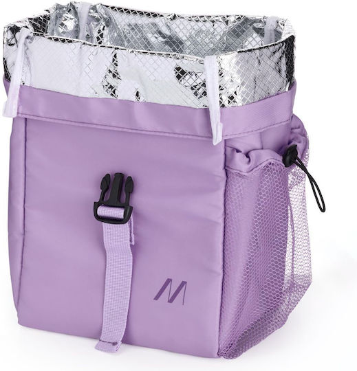 Muitomas Geantă Izotermică de Prânz de Mână pentru Școală 15lt Violet 26 x 20 x 30cm