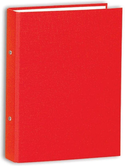 Skag Clipboard with 4 Rings 4/25 for Paper A4 Red 290-4-25 1pcs