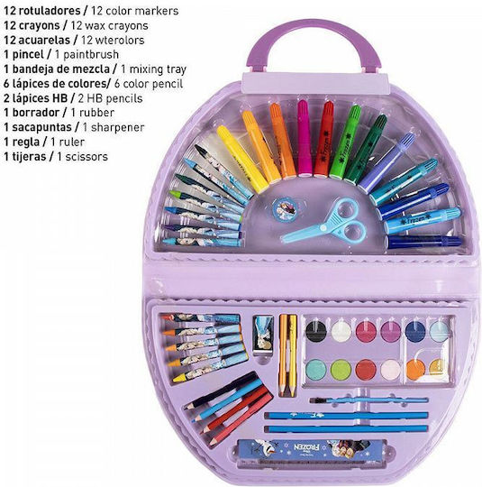 Cerda Gabby's Dollhouse Adventures Colouring Set in Case 45.3x26.7cm 40 Pieces