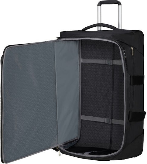 Samsonite Respark Σακ Βουαγιάζ Μαύρο με Ρόδες Υφασμάτινο