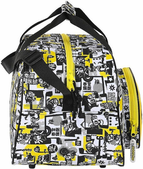 Safta Minions Σακ Βουαγιάζ Υφασμάτινο Μ40xΠ20xΥ23εκ.