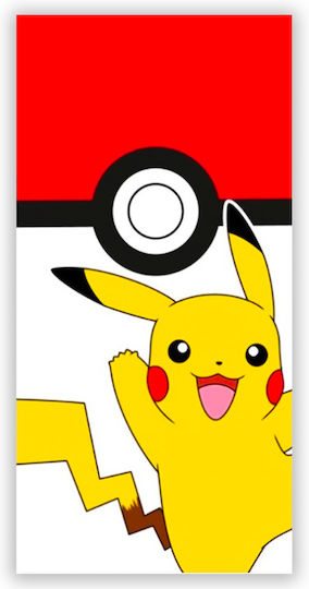 Nintendo Pikachu Pokeball Kids Beach Towel 140x70cm