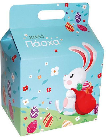 Next Easter Bunny Paper Box for Gift Light Blue 21cm. 10pcs