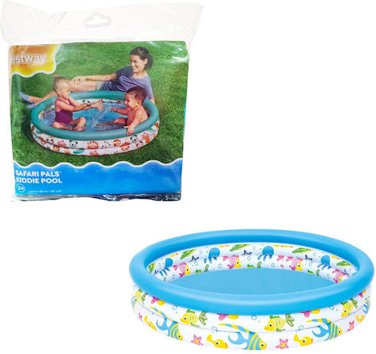 Bestway Round Pool PVC Inflatable 122x25cm