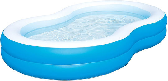 Bestway Children's Swimming Pool 544lt Inflatable 262x157x46cm Light Blue
